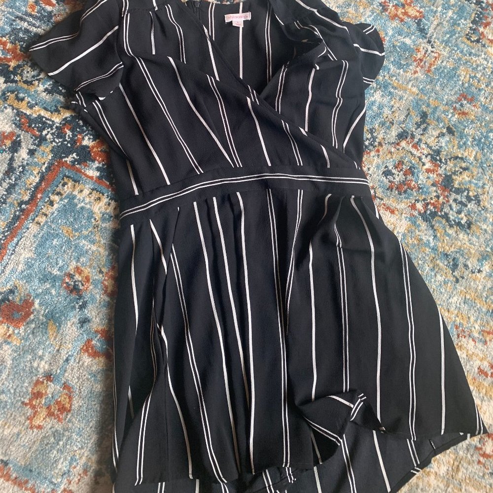 Stripped Romper